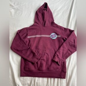 Burgundy Santa Cruz Sweatshirt